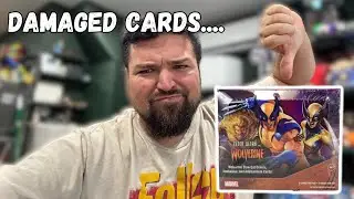 I was super bummed out when Opened this Fleer Ultra Wolverine box..
