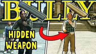 Bully - How To Get The Broom (Hidden Weapon)