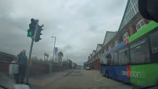 Swindon test route 8 Clifton street