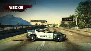 The Not so nice Police car! Hunter Citizen (Dodge Charger) Burnout Paradise Remastered!