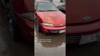 Quit Playin&rsquo; ! This Orange Chevy Cavalier ain&rsquo;t playin no games at Auto Parts City