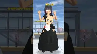 BLACK vs PINK?! Yuta & Mio&rsquo;s HILARIOUS Challenge!#sakuraschoolsimulator #sakura #shorts