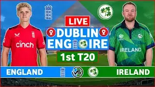 England vs Ireland 1st T20 Live Scores | ENG vs IRE 1st T20 Live Scores & Commentary