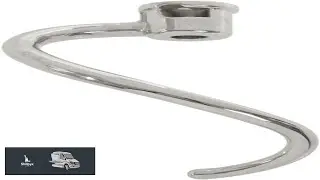 KitchenAid KSMC7QDH Stainless Steel Dough Hook Attachment for 7 and 8 Qt.