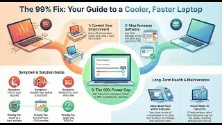 How to Fix Laptop Heating Problem 2025  | Simple & Effective Cooling Tips to Boost Performance