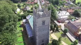 DJI Phantom 3, Northwold Church, Near Thetford, August 15th 2016
