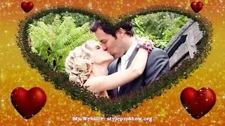 Free download Project Proshow Producer Wedding - Wedding Heart Background