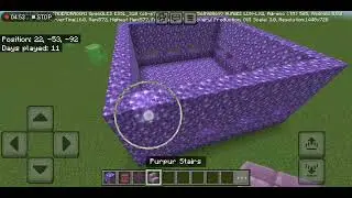 Minecraft Building Amethyst House 1st Floor