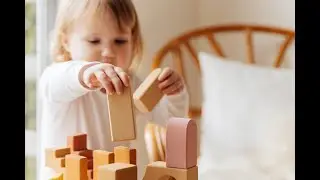 This Toddler Girl is AMAZING Engineer With Colored Blocks Toys! /#367