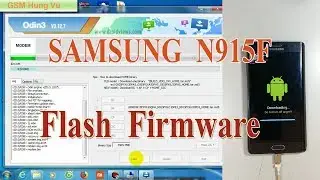 Flash Firmware Samsung Note Edge N915F by Odin 3.12.7.