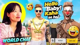 World Chat 🙄 in Free Fire Be Like 😂 | Free Fire PRANK | Sooneeta