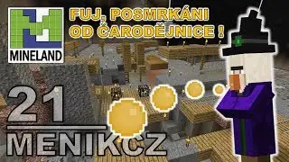 FUJ, POSMRK&Aacute;NI OD ČARODĚJNICE! 😂 | Menikcz, GALA_cz, MeGiee | Mineland | 21. d&iacute;l | CZ/SK 720p60