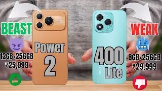 ⚡HONOR Showdown! Power 2 📱 vs 400 lite 📱 &ndash; Performance, Camera & Battery FACE-OFF! 🤯😎