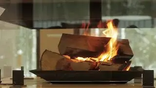 Демонстрация камина OpenFire Candle 123