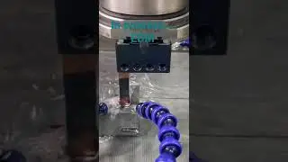 Spark of Innovation: EDM Machining Unleashes Precision in Metal Crafting ⚡️ #EDMMagic #precision