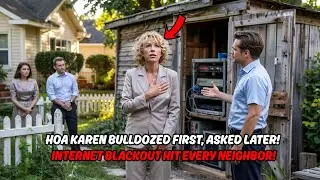 HOA Karen BULLDOZED My Tool Shed&mdash;Didn&rsquo;t Know It Held the Neighborhood&rsquo;s Internet Hub