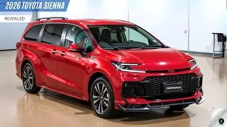 2026 Toyota Sienna Revealed - marking a significant upgrade to the iconic minivan!