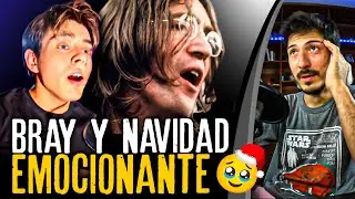 Comparo a BRAYON con JOHN LENNON  cantando para NAVIDAD