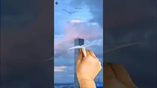Paper airplane 🤯 (TUTORIAL) #shorts