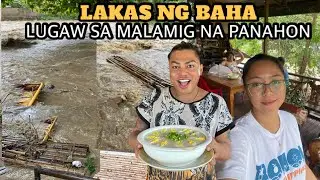 LAKAS NG BAHA NAANOD ANG TULAY | LUGAW SA MALAMIG NA PANAHON @SimplyAmory 
