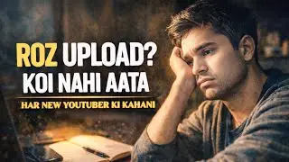 &ldquo;Roz Video Banata Tha&hellip; Phir Bhi Koi Nahi Aata | Har New YouTuber Ki Kahani&rdquo;