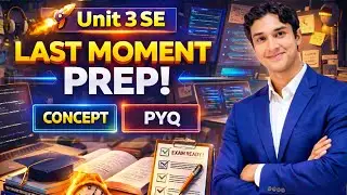 Software Engineering UNIT–3  One Shot| Requirement Analysis, FSM, DFD | Exam Ready