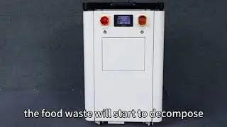 Kitchen Waste Treatment Equipment - Organic Food Waste Composting Machine
