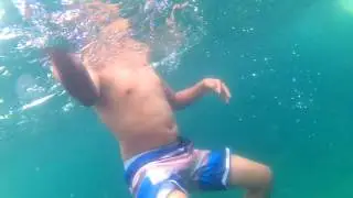 NADO EN MAR ABIERTO CON MALAGUAS Y TODO