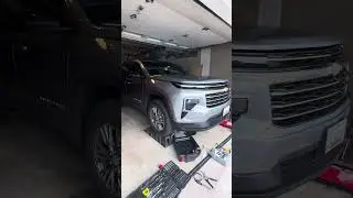 2024 Chevrolet Traverse oil change. Oil filter and plug location.