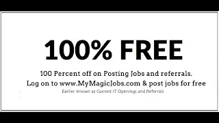 Post Jobs for FREE & Hire the Perfect Candidate