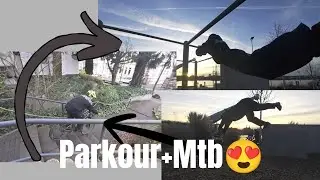 Fette Parkour und Mtb Session!🤩