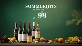 Sommerens bedste smagekasse - alt fra spr&oslash;d ros&eacute;, til l&aelig;skende hvidvin over til de bedste r&oslash;dvine!
