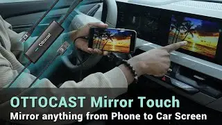 Ottocast | World's First Car Adapter with 2-Way Touch Mirroring &mdash; no app, no lag.