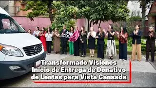 Transformando Visiones: Inicio de entrega de donativo de lentes para vista cansada