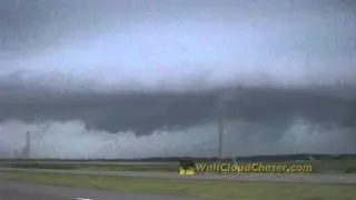Rotation and Shelf Cloud ~ July 22, 2010 ~ Monroeville, Ohio