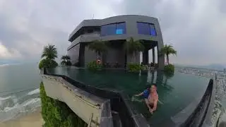 Inside The Swimming Pool On M Hotel Danang