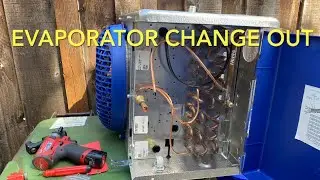 Walk-In Cooler evaporator coil change out