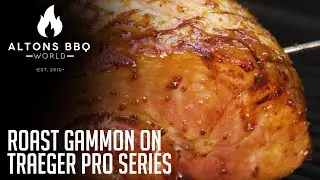 Жареный окорок на Traeger Pro