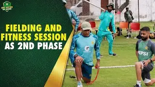 Fielding and fitness session as second phase of Pakistan Cricketers' Skills Development Camp begins