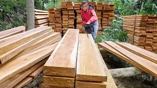 The Talented Girl Laid the Foundation & Sawed Each Piece of Wood to Build the Old Man’s Dream House