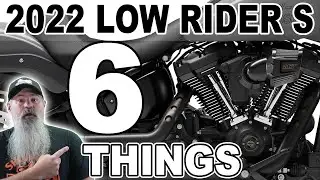 New 2022 HARLEY DAVIDSON Low Rider S Model Revealed! 6 things I found!