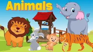 Animals fun song | kids songs | English cartoon video for learning