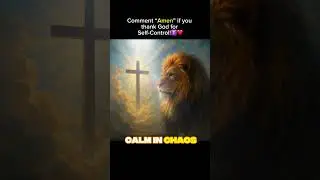 God Is Training You to Control Your Reactions 🦁 #Christ #Encourage #shorts