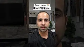 Great News for Indians on H1B visa - New Update #shorts #h1bvisa #h1bnews