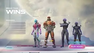 Splitgate 2 4v4 Gameplay XBOX SERIES X (no commentary)