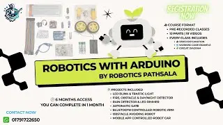 Introduction video | Robotics with Arduino Course by রোবটিক্স পাঠশালা 🤖