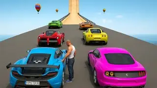 Extreme Car Stunts Master - Super Crazy Mega Ramp GT Car Racing - Car Game - Android Gameplay #7