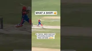 KL Rahul: Best Batter vs Spin Bowling! #cricket #klrahul #shorts