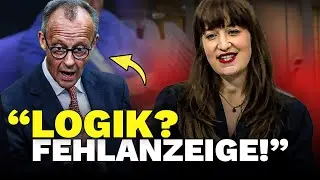 Merz V&ouml;llig INKOMPETENT! Heidi Reichinnek ERKL&Auml;RT Ihm Mathematik!