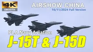Full version:  Flying Shark | Chinese Naval Aviation J-15 Fighters @ AirshowChina2024